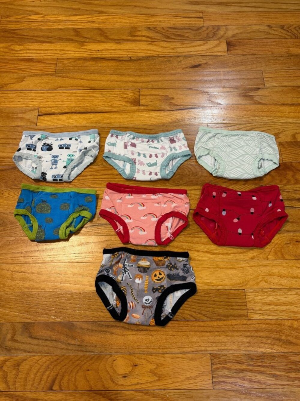 KicKee Pants Training Underwear, 2T-3T, 7-Piece Lot